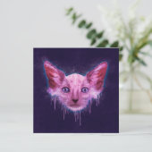 Pop Art Lykoi Werewolf Cat (Staand voorkant)