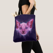 Pop Art Lykoi Werewolf Cat Draagtas (Dichtbij)