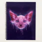 Pop Art Lykoi Werewolf Cat Planner (Voorkant)