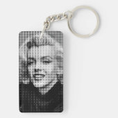 Pop Art Marilyn Sleutelhanger (achterkant)