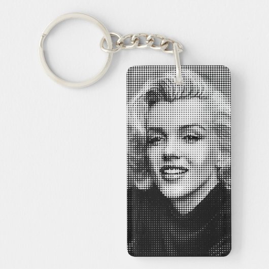 Pop Art Marilyn Sleutelhanger (Voorkant)