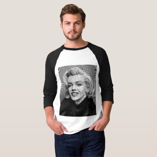 Pop Art Marilyn T-shirt (Voorkant volledig)
