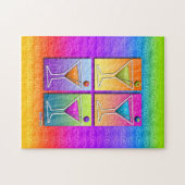 Pop Art MARTINI'S PUZZEL (Horizontaal)