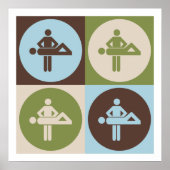 Pop Art Massage Poster (Voorkant)