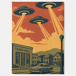 Pop Art MCM Alien Invasion Magneet