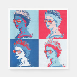 Pop art modern HM Queen Servet