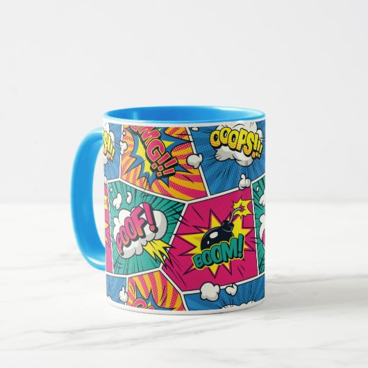 Pop Art Mok (Voorkant links)