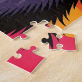 Pop Art Monkey Legpuzzel (Zijkant)