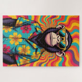 Pop Art Monkey Legpuzzel (Horizontaal)