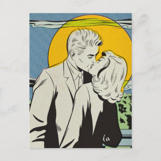 Pop Art | Moonlight Kiss | BRIEFKAART