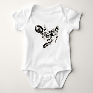 Pop Art Motocross Motorcyle Sport Romper