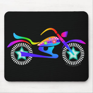 Pop Art MOTORCYCLUS Mousepad Muismat