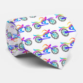 Pop Art MOTORCYCLUS STROPDAS (Opgerold)