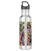 pop Art Musical 002 Waterfles (Achterkant)