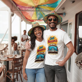 Pop Art Netjes Getrouwd T-shirt