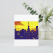 Pop Art New York Briefkaart (Staand voorkant)