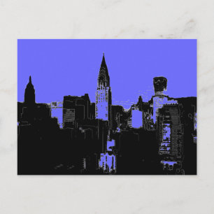 Pop Art New York City Briefkaart