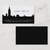 Pop Art New York City Carte de visite (Devant / Derrière)