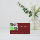 Pop Art New York City Carte de visite (Debout devant)