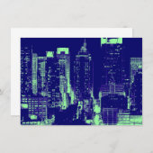 Pop Art New York City Invitation (Devant / Derrière)