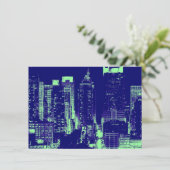 Pop Art New York City Invitation (Debout devant)