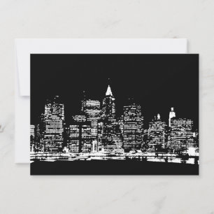 Pop Art New York City Uitnodiging