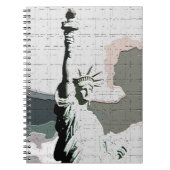 Pop Art New York - Lady Liberty Carnet (Devant)