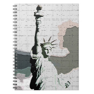 Pop Art New York - Lady Liberty Carnet
