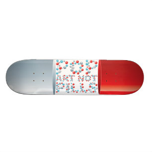 Pop Art niet pills Skateboard