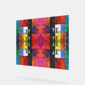 Pop art no.1 by Yeshaya Dank - unity & harmony Acryl Bord (Hoek)