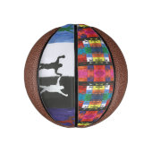 Pop art no.1 by Yeshaya Dank - unity & harmony Basketbal (Verticaal)