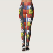 Pop art no.1 by Yeshaya Dank - unity & harmony Leggings (Achterkant)