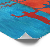 Pop art no.1 by Yeshaya Dank - unity & harmony Poster (Hoek)