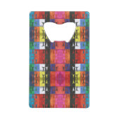 Pop art no.1 van Yeshaya Dank - Unity & Harmony Kredietkaart Flessenopener (Voorkant)