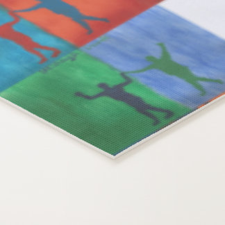 Pop art nr.1 van Yeshaya Dank - eenheid & harmonie Yogamat