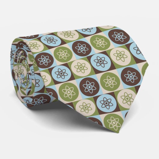 Pop Art Nuclear Engineering Stropdas (Opgerold)