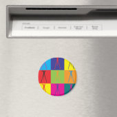 Pop-art onderzoeken magneet (Insitu (Vaatwasser))