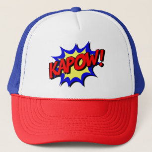 Pop Art: Ontketen je innerlijke held - KAPOW! Trucker Pet