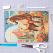 Pop Art Palomino Desert Horse Tissuepapier (Craft)