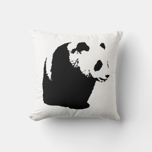 Pop Art Panda Lance Oreillers (Recto)