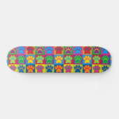 Pop Art Paws Skateboard (Horizontaal)