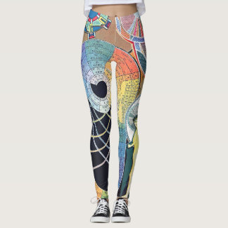Pop Art Periodiek Systeem Paolozzi Leggings
