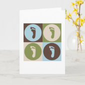 Pop Art Podiatry Kaart (Gele Bloem)