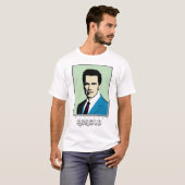 Pop Art President Arnold T-shirt (Voorkant volledig)
