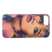 Pop Art Princess iPhone Case (Achterkant (Horizontaal))