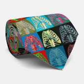 Pop Art Rib Cage Stropdas (Opgerold)