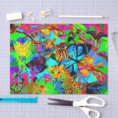 Pop Art Safari 10lb-papier voor weefsel Tissuepapier (Craft)