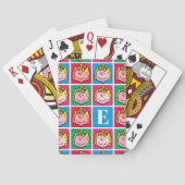 Pop Art Sally | Mod voor u Patroon speelkaarten (Achterkant)