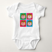 Pop Art Sally | Mod voor u Romper (Voorkant)