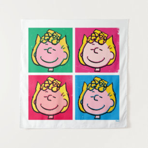 Pop Art Sally Voorbeeld voor uzelf Wandkleed